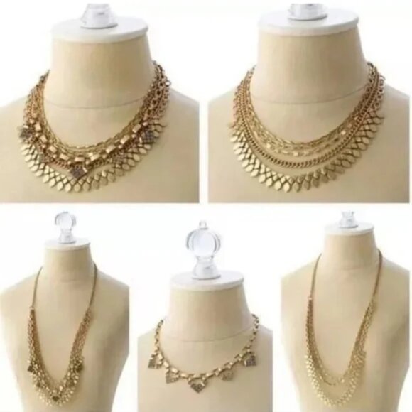 Stella & Dot Sutton Necklace - Gold - Picture 2 of 4